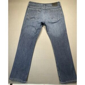 Adriano Goldschmied Pants 35x34 (35x29) Blue The Everett Slim Straight Preppy